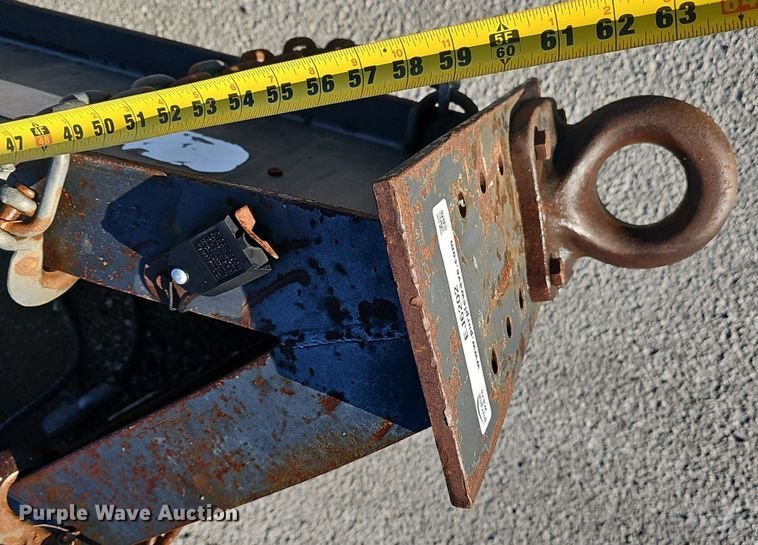 image for item EJ6202 2002 Blue Diamond  equipment trailer