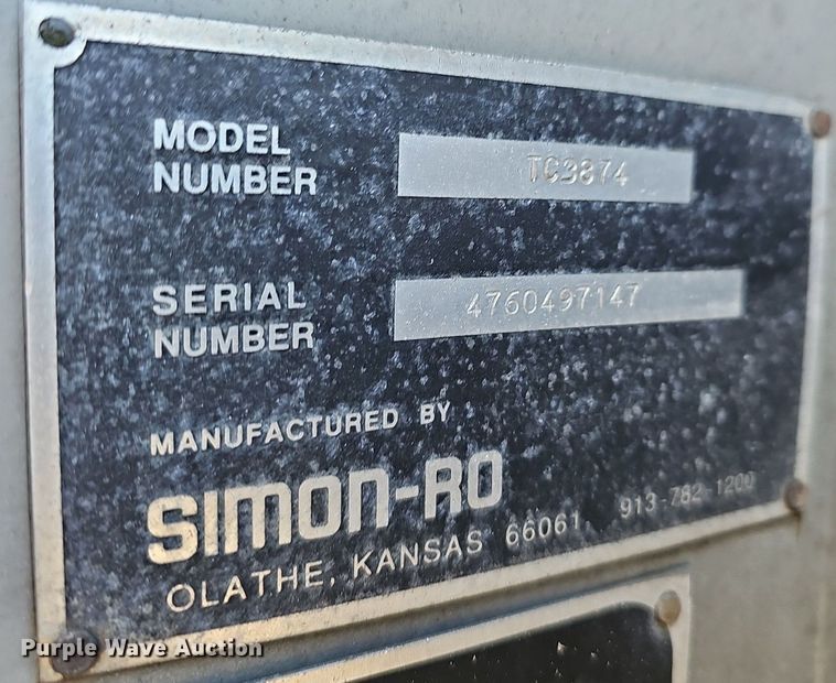 image for item EJ6205 1992 Ford L9000 crane truck