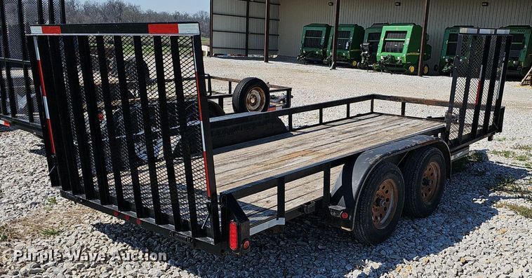 image for item EJ6210 2015 Lamar UT1607 utility trailer