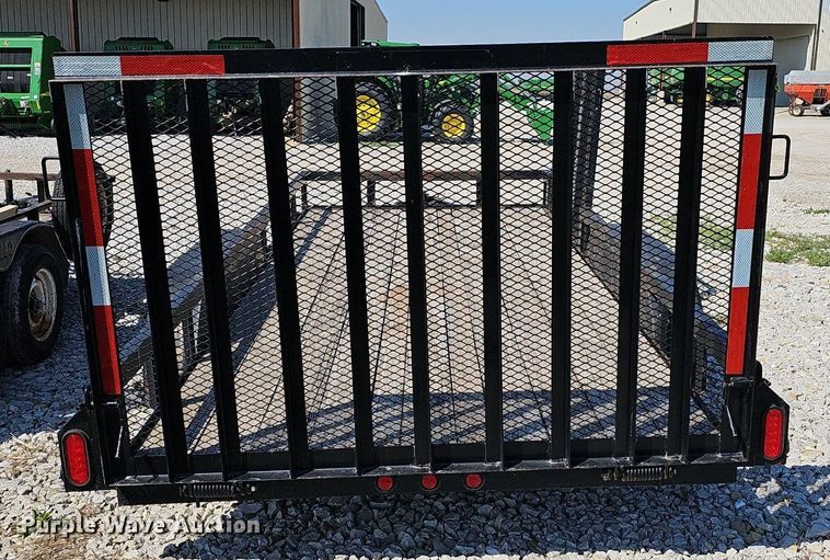 image for item EJ6210 2015 Lamar UT1607 utility trailer