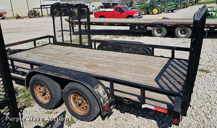 image for item EJ6210 2015 Lamar UT1607 utility trailer