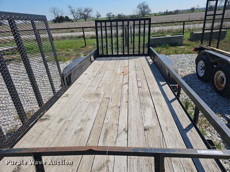 image for item EJ6210 2015 Lamar UT1607 utility trailer