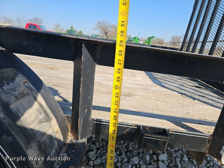 image for item EJ6210 2015 Lamar UT1607 utility trailer