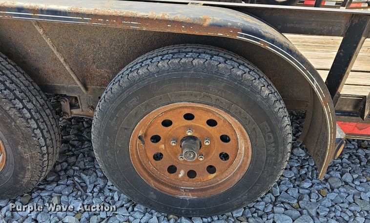 image for item EJ6210 2015 Lamar UT1607 utility trailer