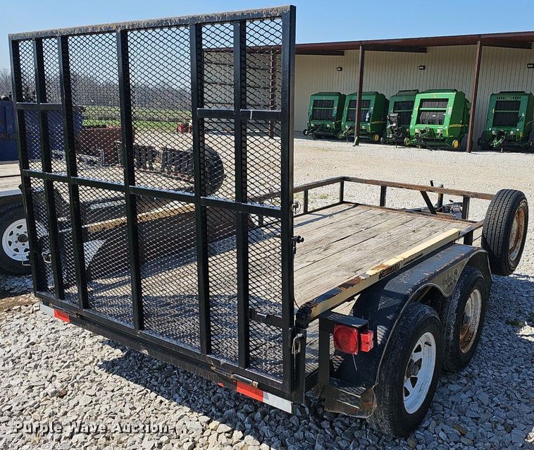 image for item EJ6211 2012 Kodiak  utility trailer