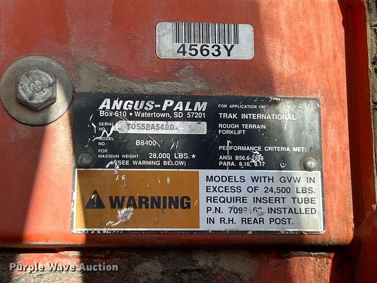 image for item EK4327 1997 Sky Trak 8042 telehandler