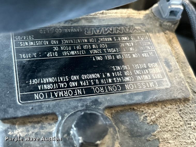 image for item EK4330 2014 Bobcat  E85M mini excavator