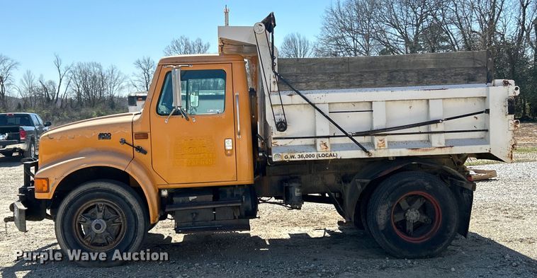 image for item EK4334 1995 International 4900 dump truck