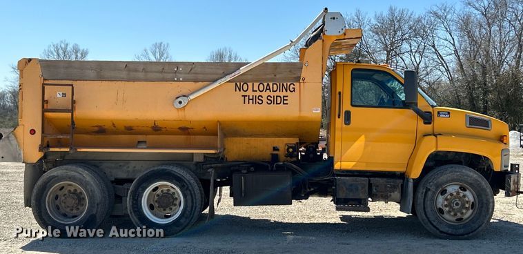 image for item EK4337 2006 GMC C8500 dump truck