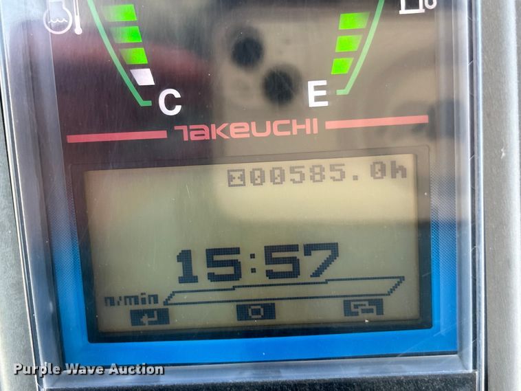 image for item EK4338 2021 Takeuchi TB225 mini excavator