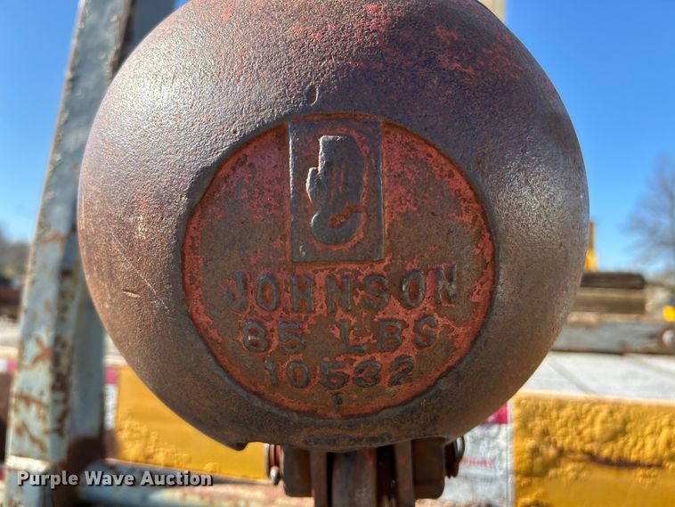 image for item EK4341 2000 International 4900 crane truck