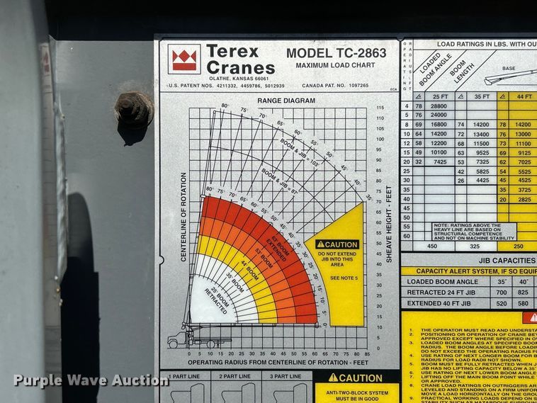 image for item EK4341 2000 International 4900 crane truck
