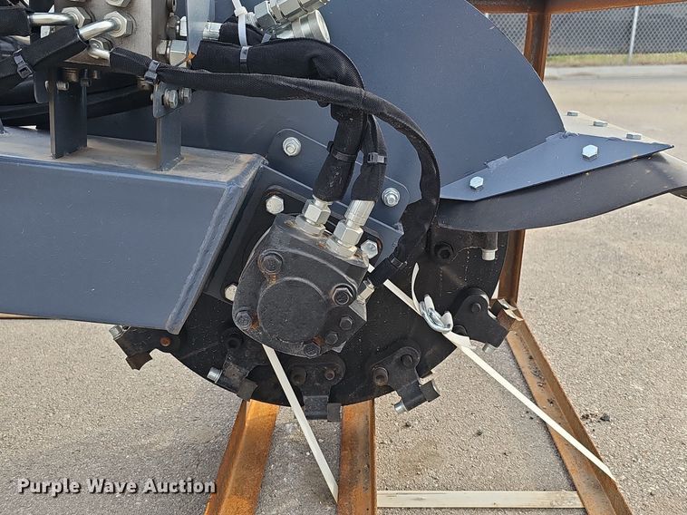 image for item IO9890 2024 Handy Attachments HSSG27 skid steer stump grinder