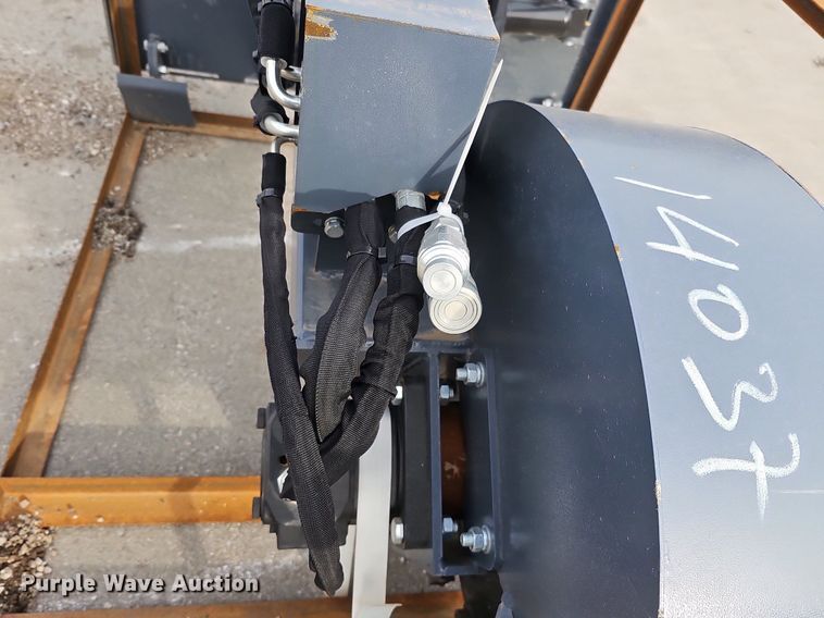 image for item IO9890 2024 Handy Attachments HSSG27 skid steer stump grinder