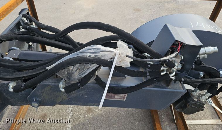 image for item IO9890 2024 Handy Attachments HSSG27 skid steer stump grinder