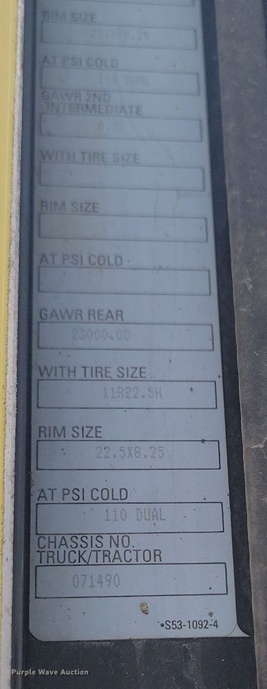 image for item LA9635 2004 Kenworth  W900 ready mix truck