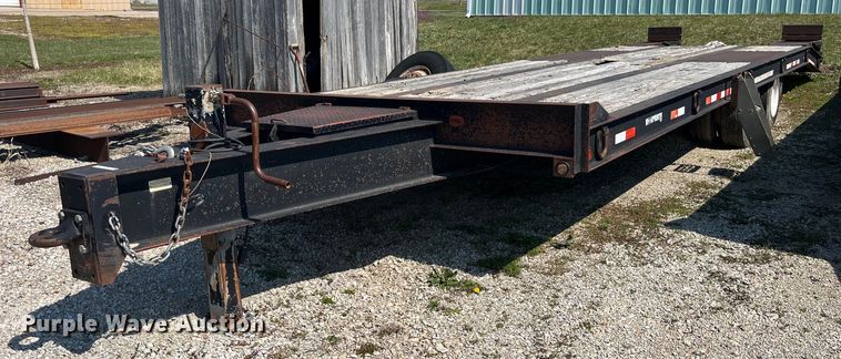 image for item LD9363 2007 Woodworth equipment trailer