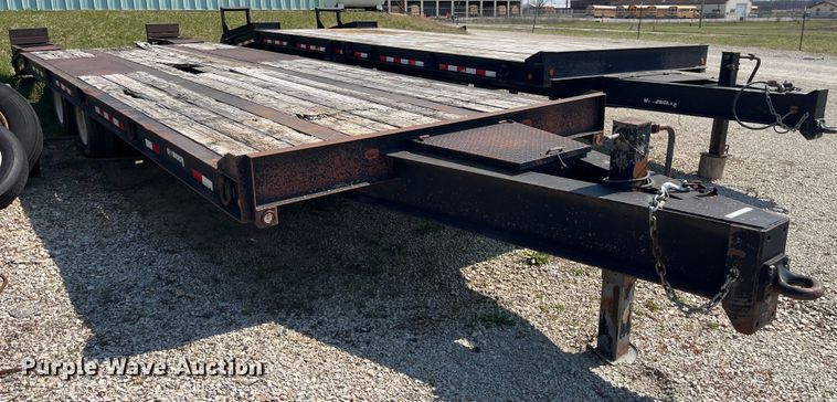 image for item LD9363 2007 Woodworth equipment trailer