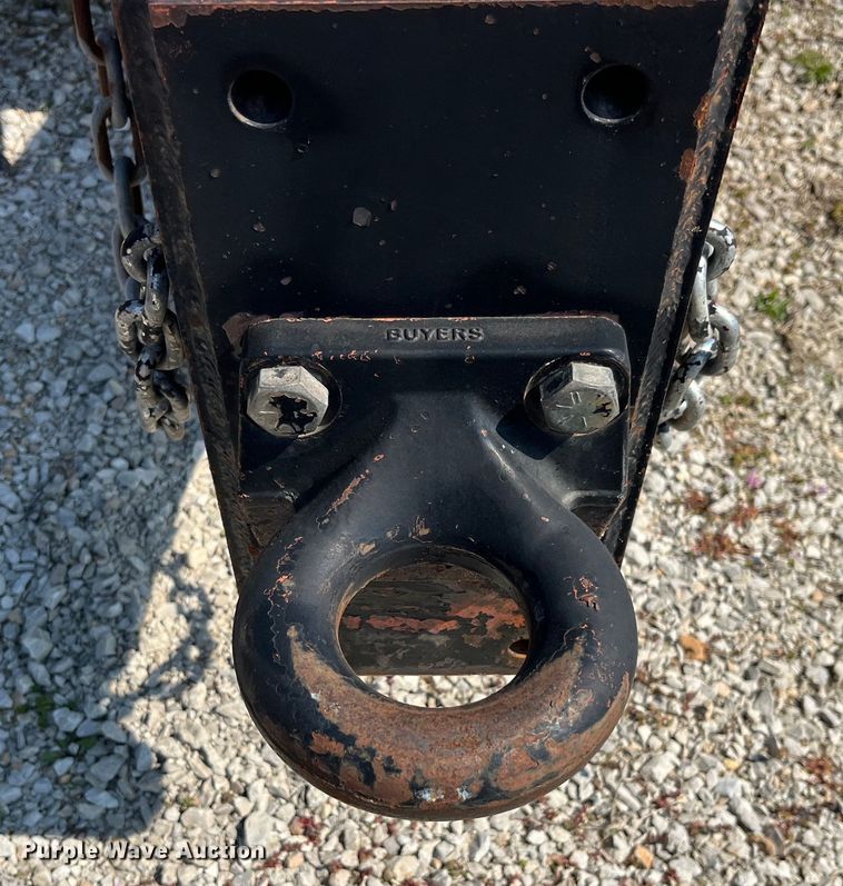 image for item LD9363 2007 Woodworth equipment trailer