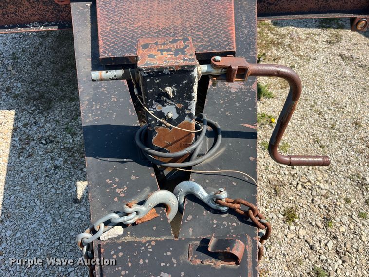 image for item LD9363 2007 Woodworth equipment trailer