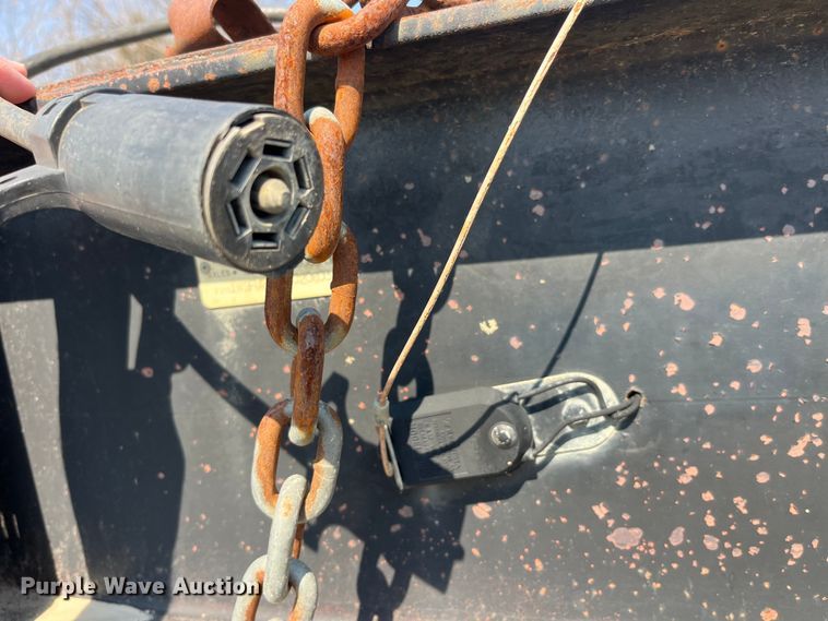 image for item LD9363 2007 Woodworth equipment trailer