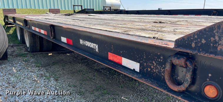 image for item LD9363 2007 Woodworth equipment trailer