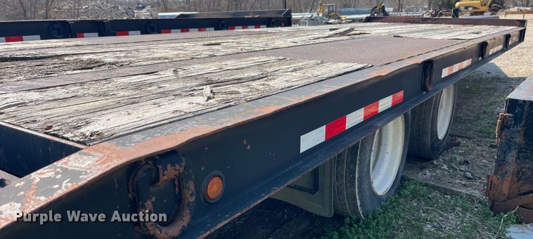 image for item LD9363 2007 Woodworth equipment trailer