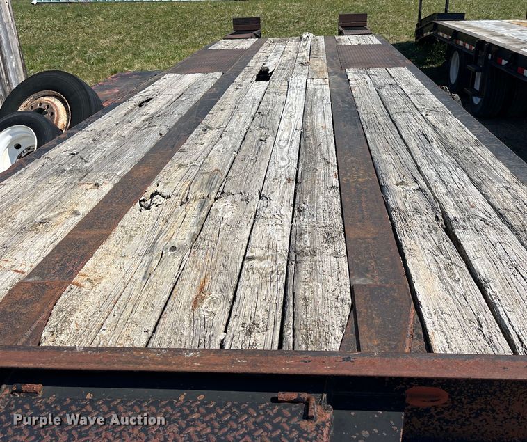 image for item LD9363 2007 Woodworth equipment trailer