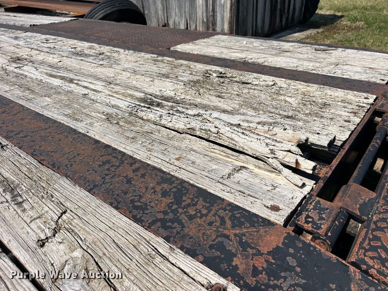 image for item LD9363 2007 Woodworth equipment trailer