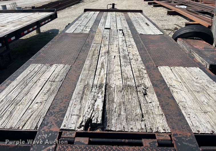 image for item LD9363 2007 Woodworth equipment trailer