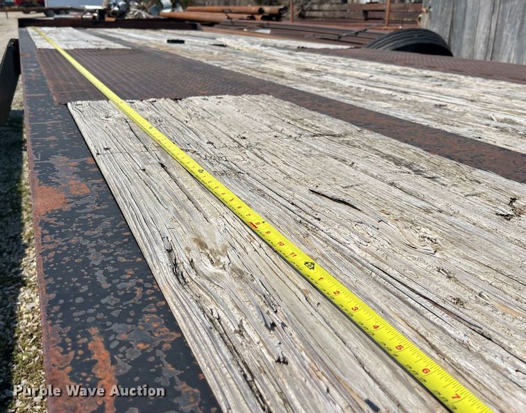 image for item LD9363 2007 Woodworth equipment trailer