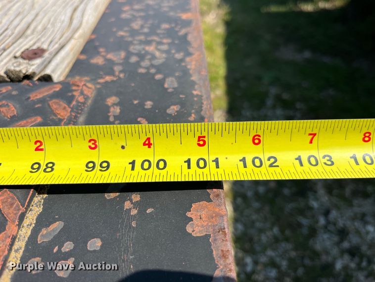 image for item LD9363 2007 Woodworth equipment trailer