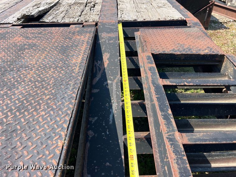 image for item LD9363 2007 Woodworth equipment trailer