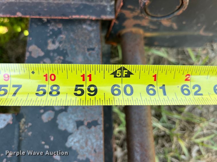 image for item LD9363 2007 Woodworth equipment trailer