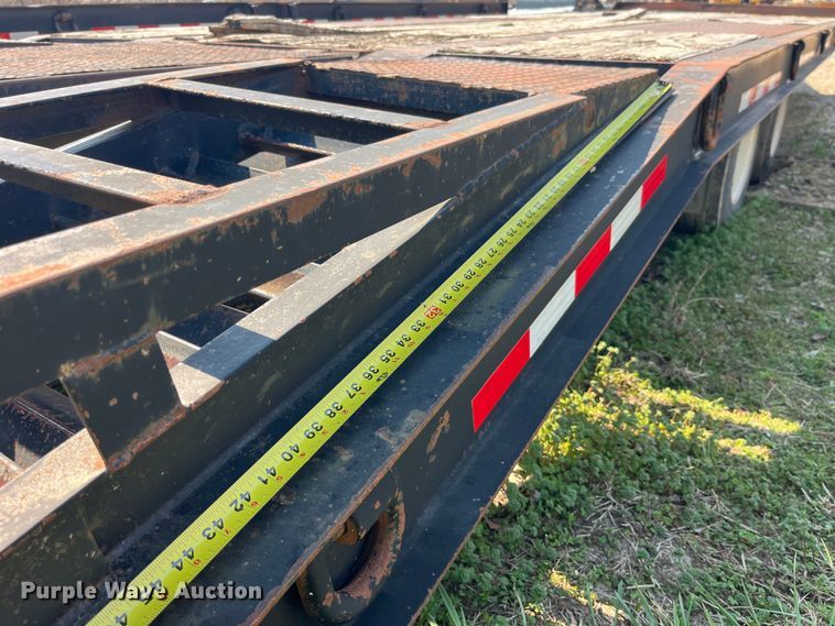 image for item LD9363 2007 Woodworth equipment trailer