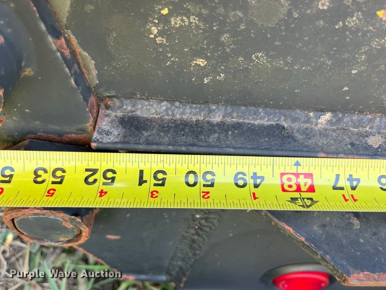 image for item LD9363 2007 Woodworth equipment trailer