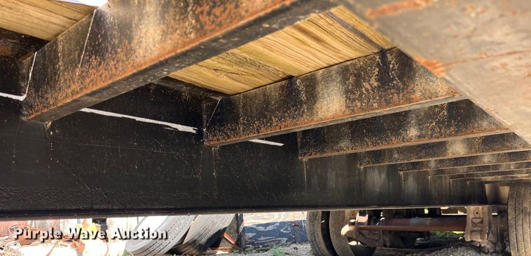 image for item LD9363 2007 Woodworth equipment trailer