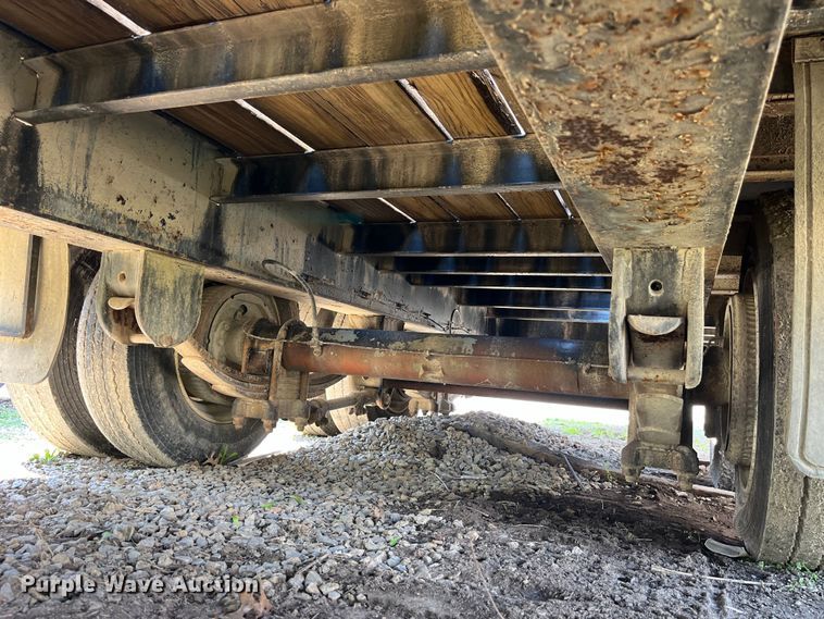 image for item LD9363 2007 Woodworth equipment trailer