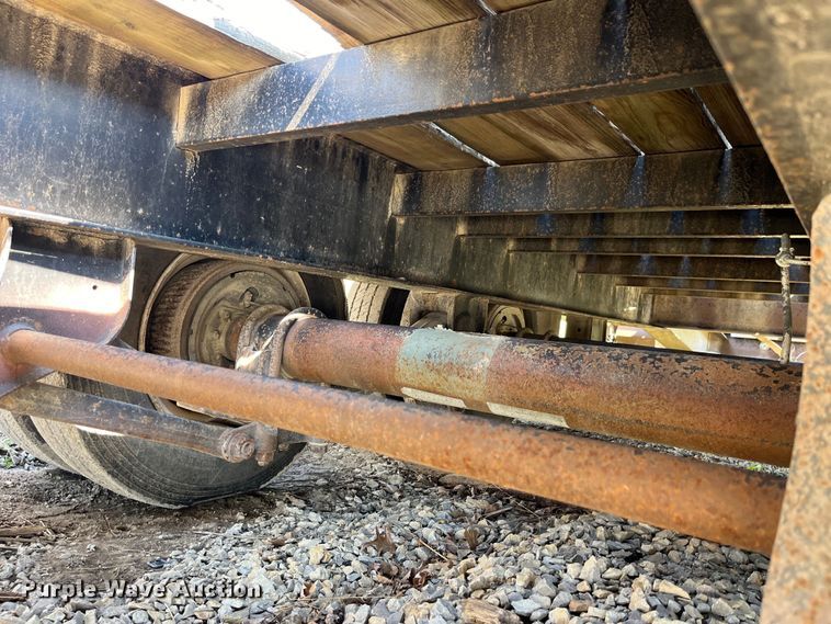 image for item LD9363 2007 Woodworth equipment trailer