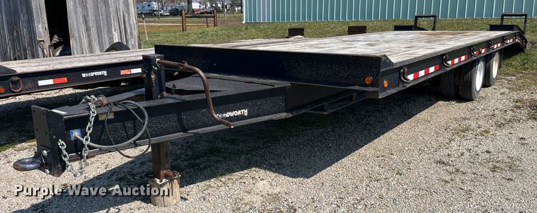 image for item LD9364 2006 Woodworth equipment trailer