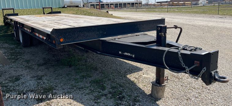 image for item LD9364 2006 Woodworth equipment trailer