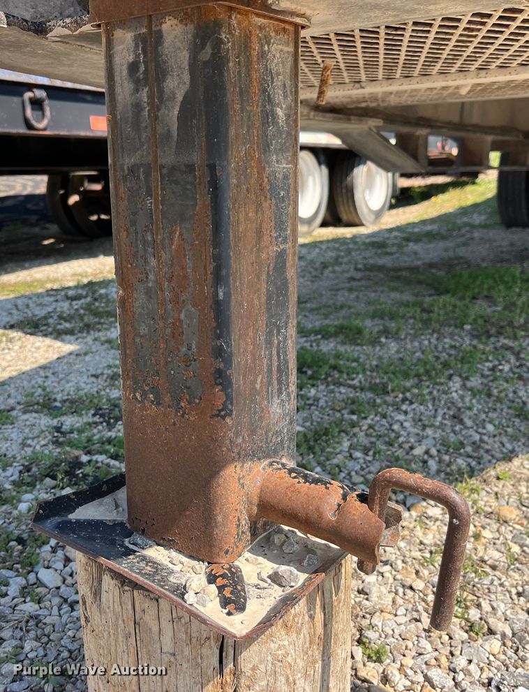 image for item LD9364 2006 Woodworth equipment trailer