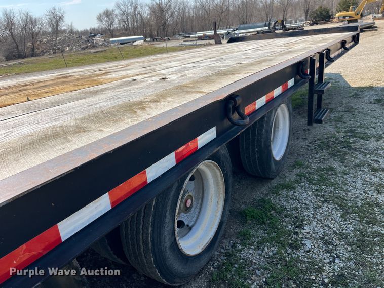 image for item LD9364 2006 Woodworth equipment trailer