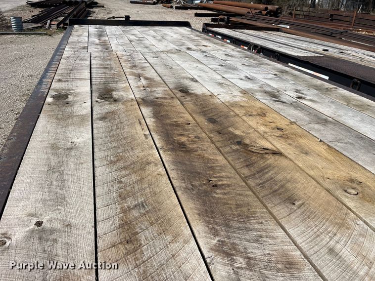 image for item LD9364 2006 Woodworth equipment trailer