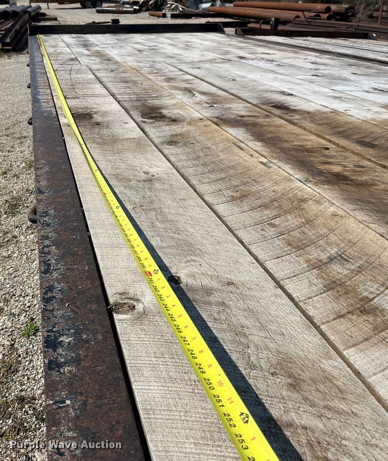 image for item LD9364 2006 Woodworth equipment trailer