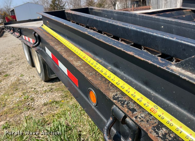 image for item LD9364 2006 Woodworth equipment trailer