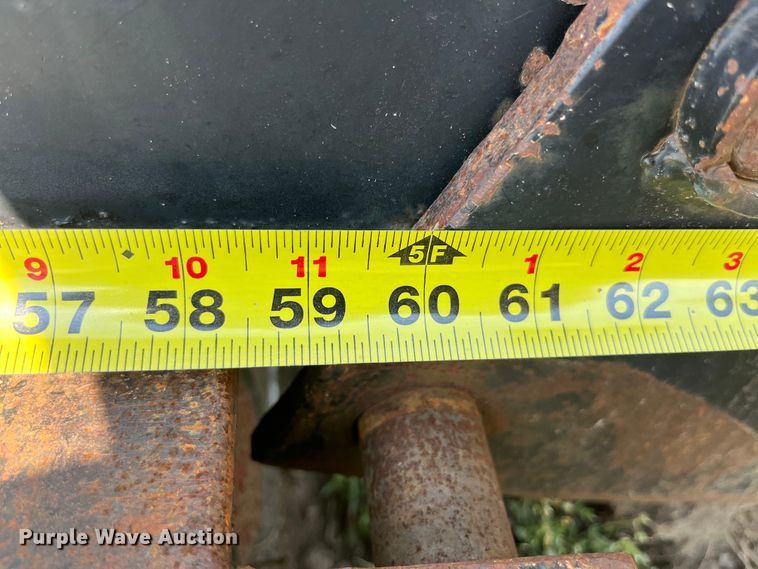 image for item LD9364 2006 Woodworth equipment trailer