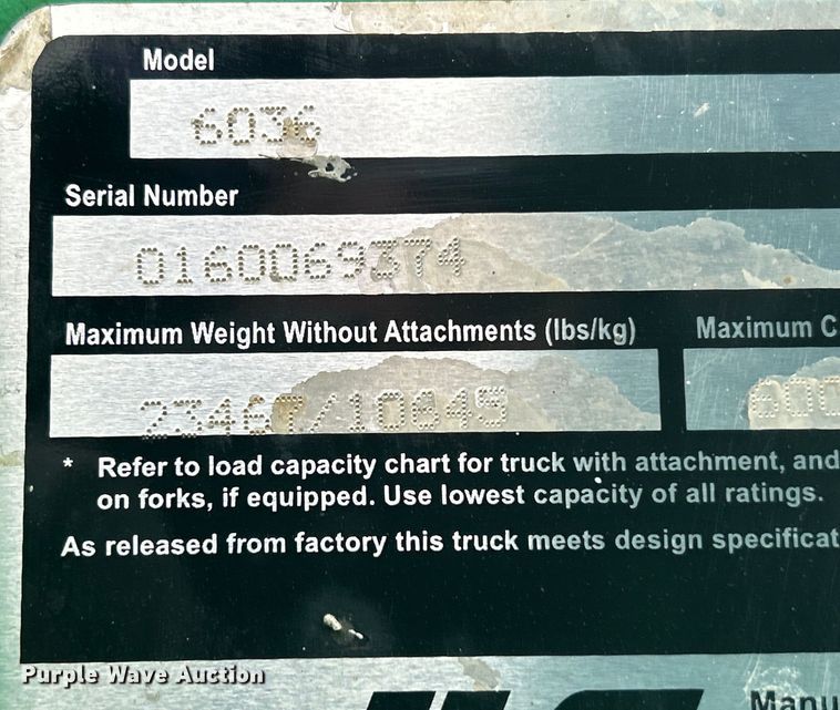 image for item MO9210 2015 JLG Skytrak 6036 telehandler