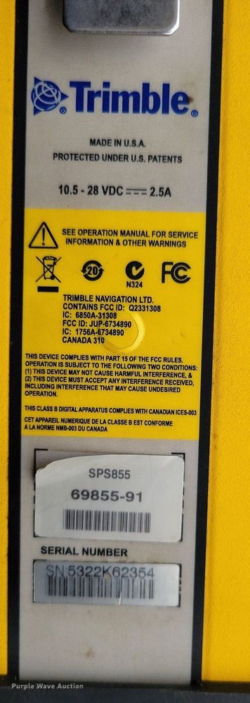 image for item MQ9705 Trimble site positioning system