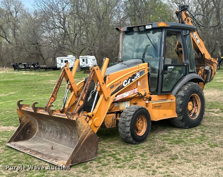 image for item ND9097 2008 Case 580 Super M backhoe